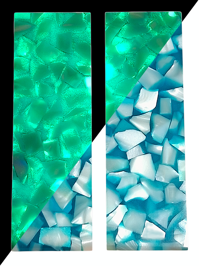 Glacier Glow Terrazzo Pearl Scale Sets