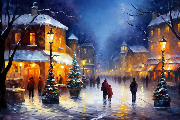 Glowing Marketplace