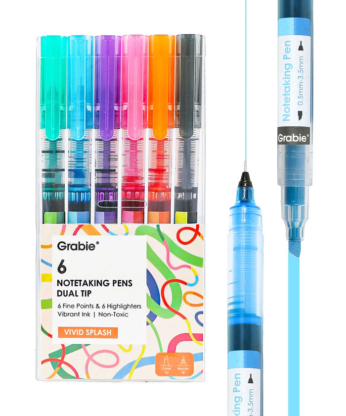 Grabie Dual-Tip Notetaking Pen Set