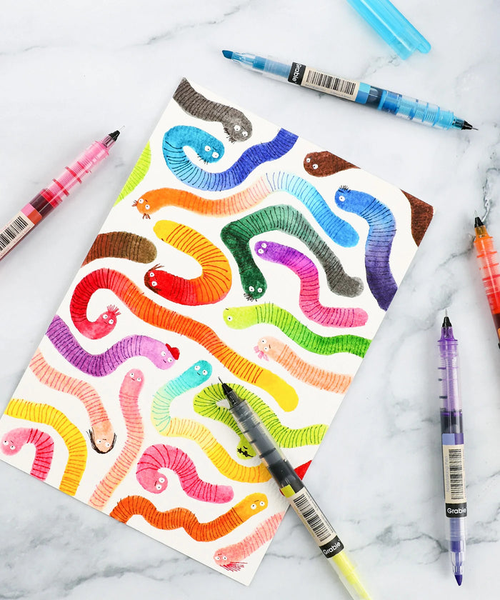 Grabie Dual-Tip Notetaking Pen Set