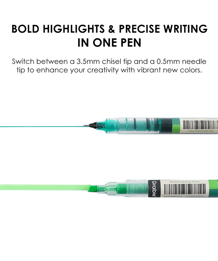 Grabie Dual-Tip Notetaking Pen Set