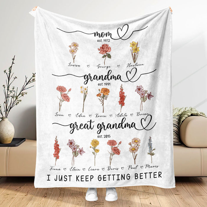 Grandmother Personalized Gifts | Personalized Great Grandma Gifts