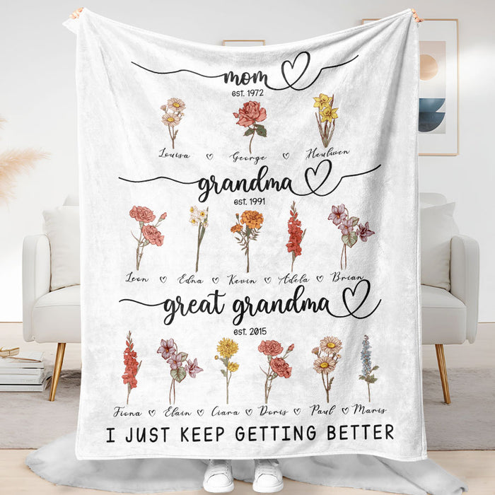 Grandmother Personalized Gifts | Personalized Great Grandma Gifts