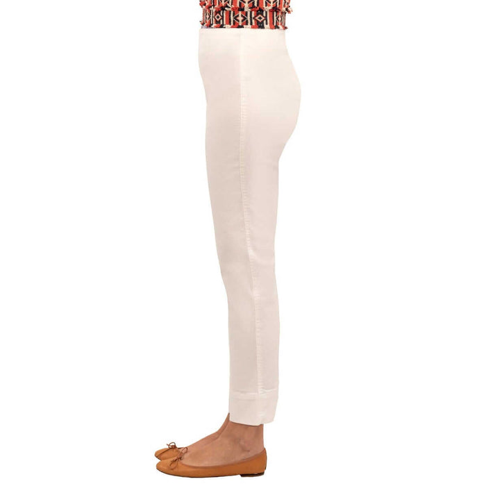 Gretchen Scott - Gripeless Denim Pull On Pants - White - SALE