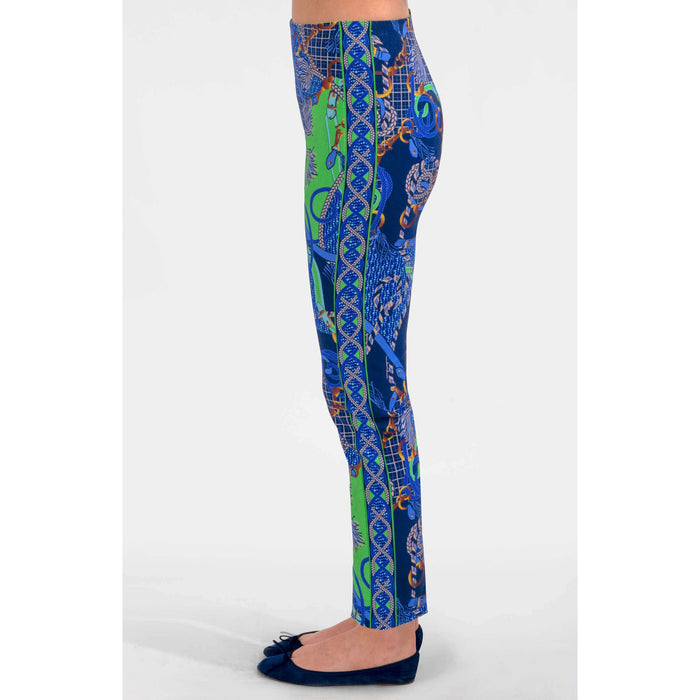 Gretchen Scott - Gripeless Pull On Pants - Ditto - Blues - SALE