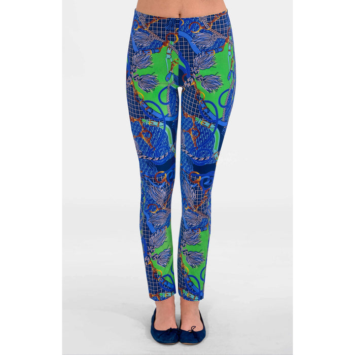 Gretchen Scott - Gripeless Pull On Pants - Ditto - Blues - SALE
