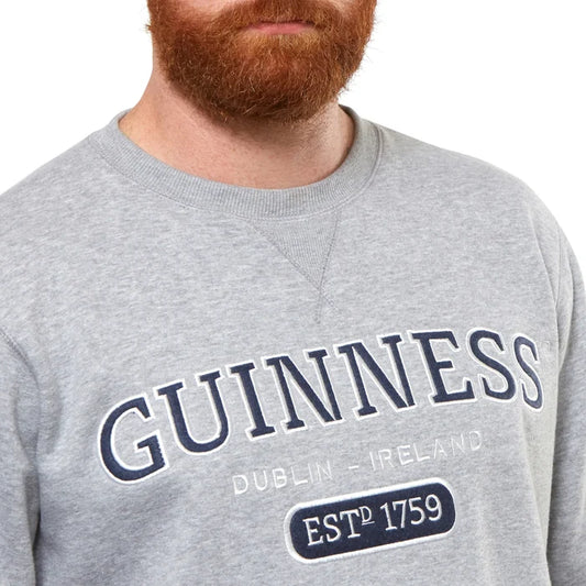 Guinness Grey Crewneck Sweatshirt