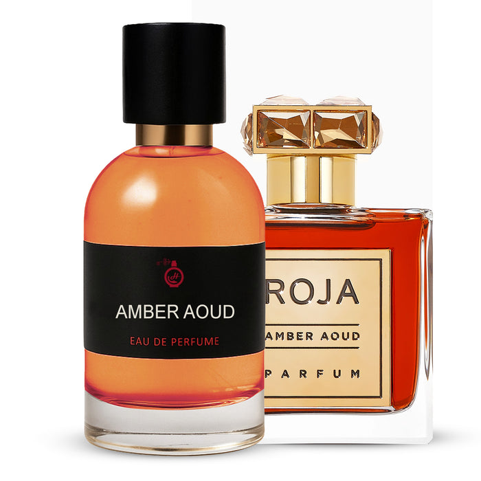 H Amber Aoud Eau de Parfum 100 ml bottle