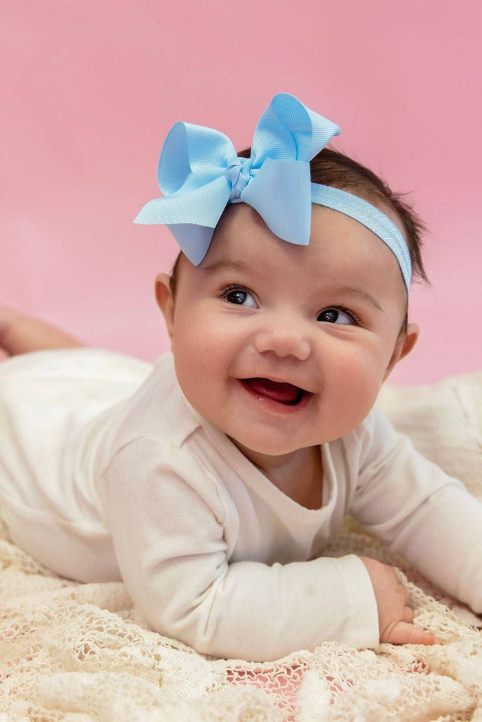 Hair Bow Headband 4" Essential Grosgrain