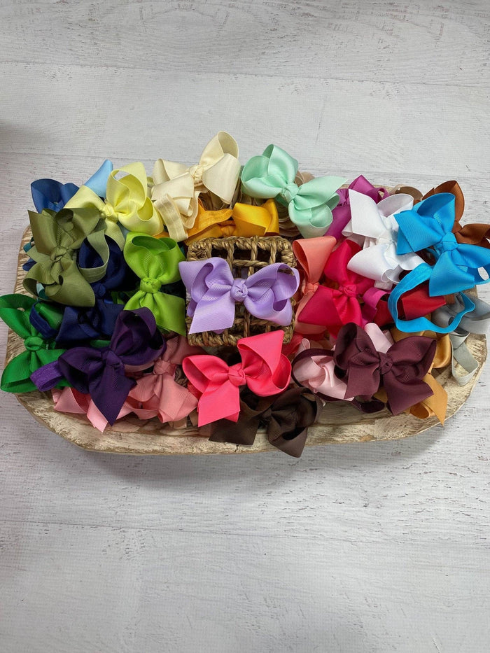 Hair Bow Headband 4" Essential Grosgrain