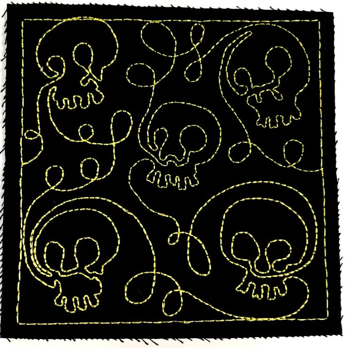 Halloween Quilt Blocks  [5x7 and larger] ATWS-10050
