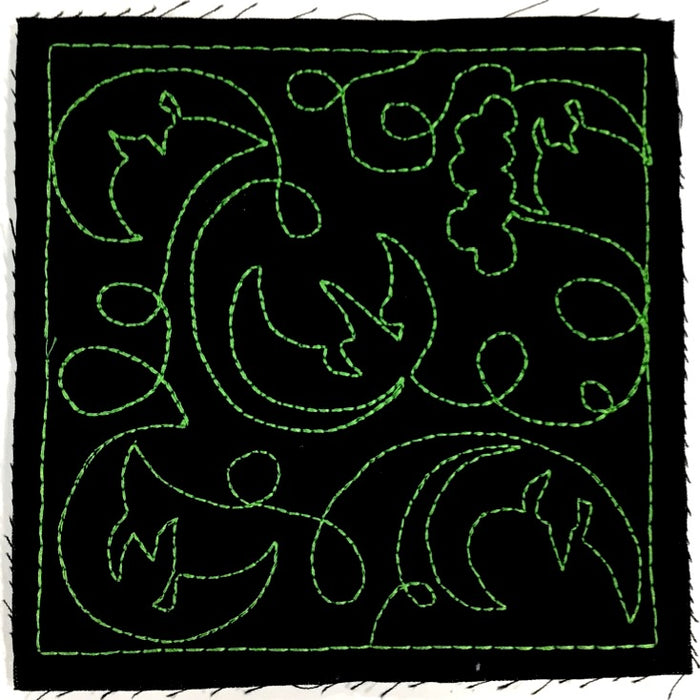 Halloween Quilt Blocks  [5x7 and larger] ATWS-10050