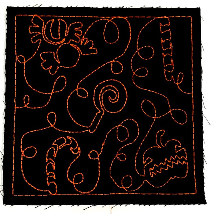 Halloween Quilt Blocks  [5x7 and larger] ATWS-10050
