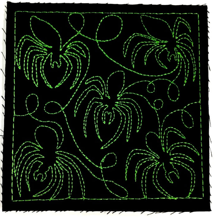 Halloween Quilt Blocks  [5x7 and larger] ATWS-10050