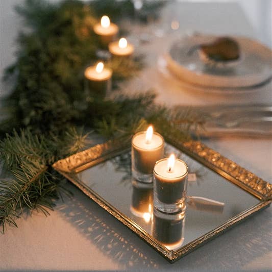 Hand-Poured Bayberry Votive Candles