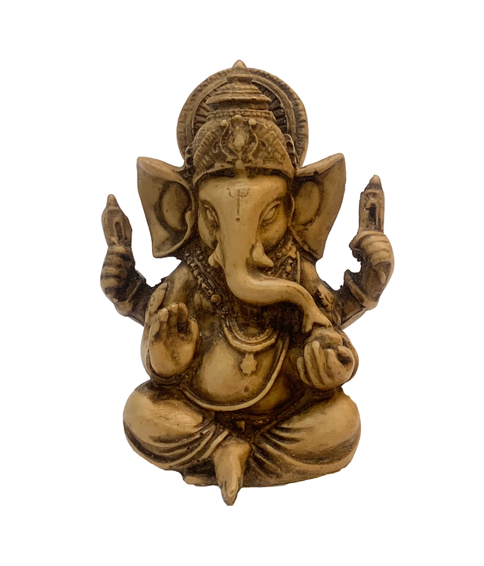 Handmade Royal Blue Raisin Ganesha Statue