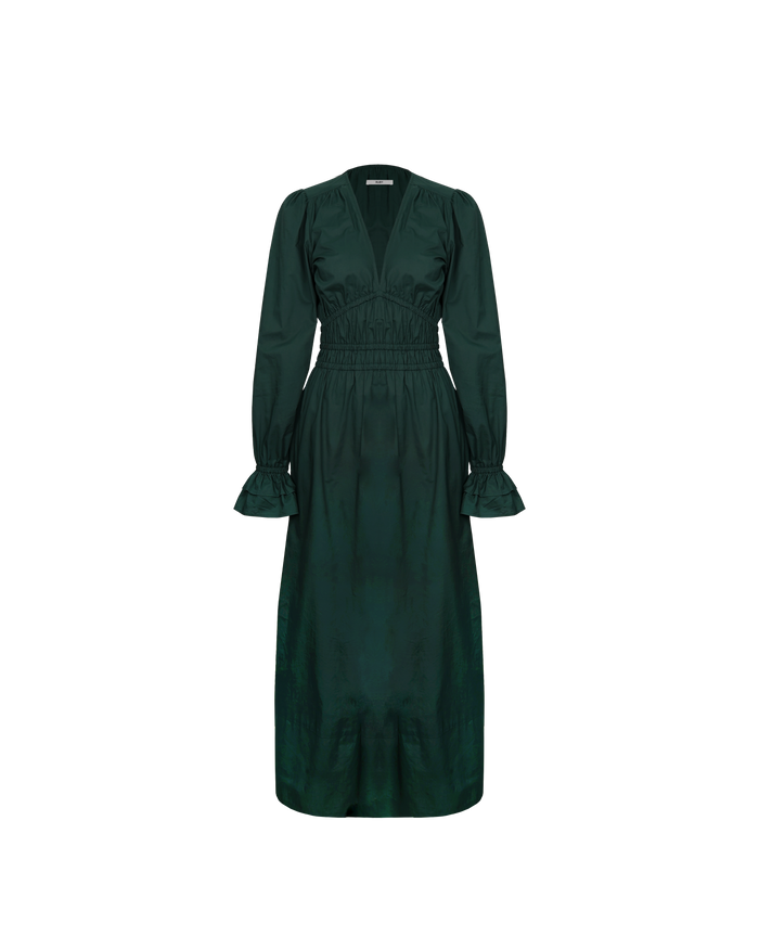 HANNA MAXI DRESS PINE