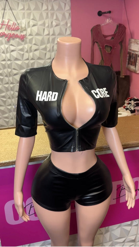 Hard Core Short Set ( Black)
