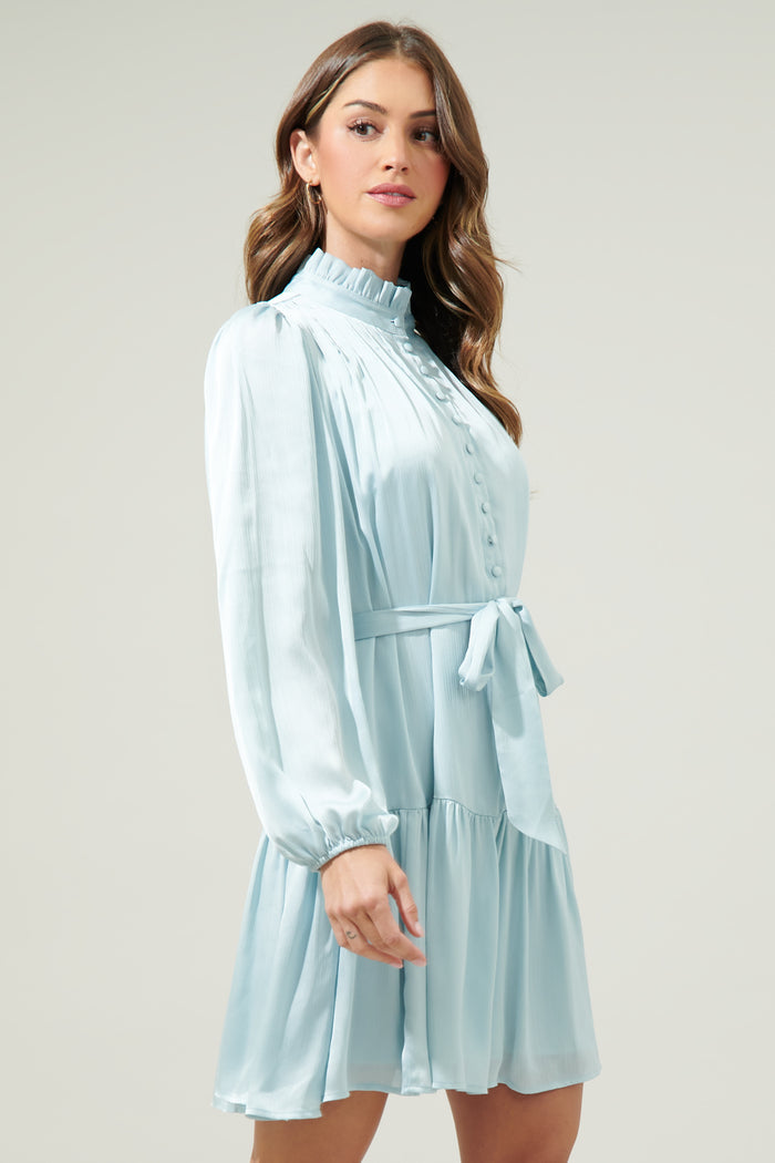 Harmony Groover Button Up Mini Dress