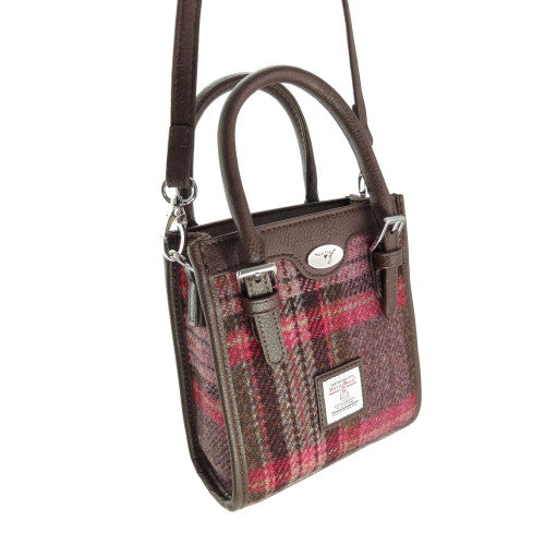 Burgundy and Pink Stewart Tartan - Glen Appin