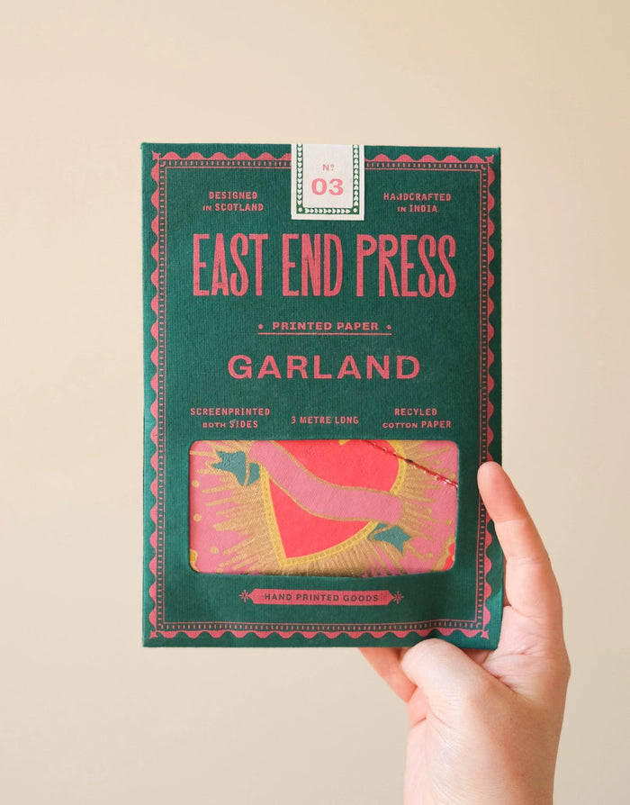 Hearts Paper Garland No.03, East End Press