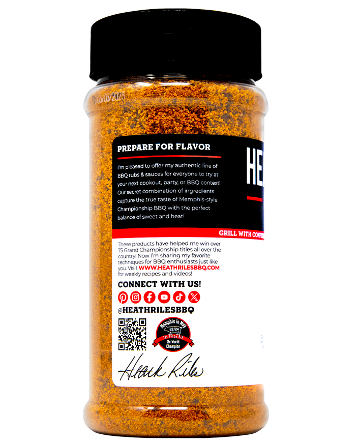 Heath Riles BBQ Peach Rub