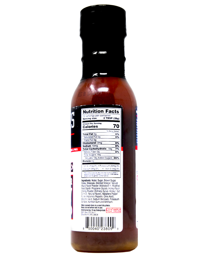 Heath Riles Brown Sugar Honey Habanero Glaze