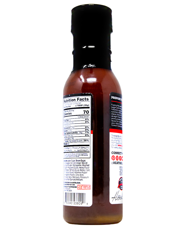 Heath Riles Brown Sugar Honey Habanero Glaze