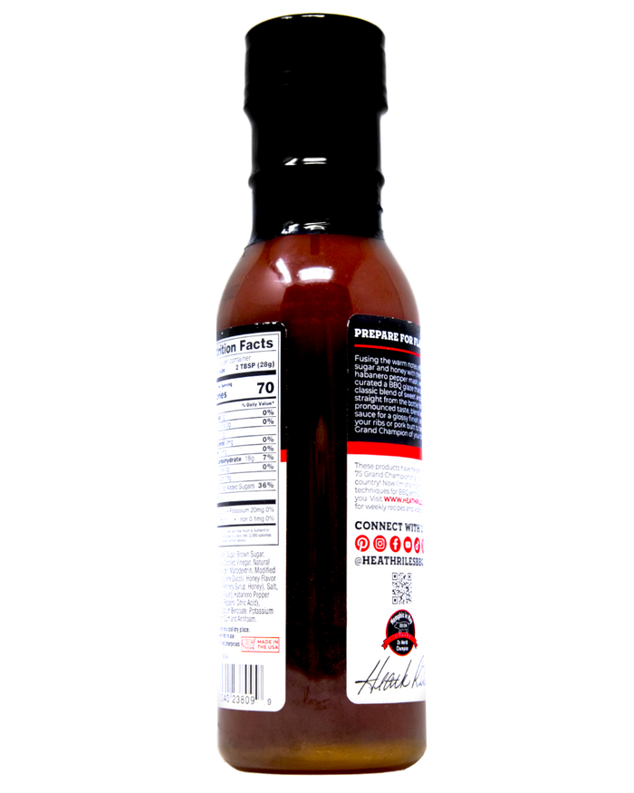 Heath Riles Brown Sugar Honey Habanero Glaze