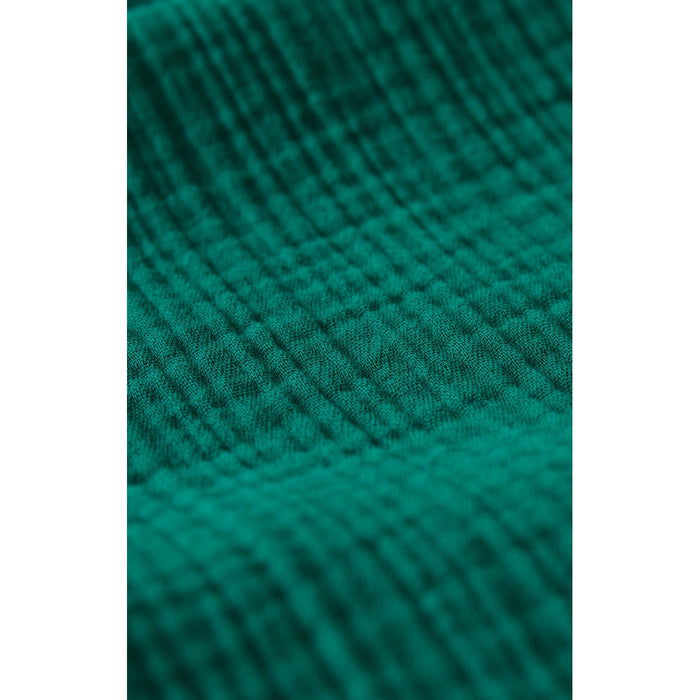 Helena Airy Gauze Button Up – Rainforest  (Pairs with Daylight Shorts)