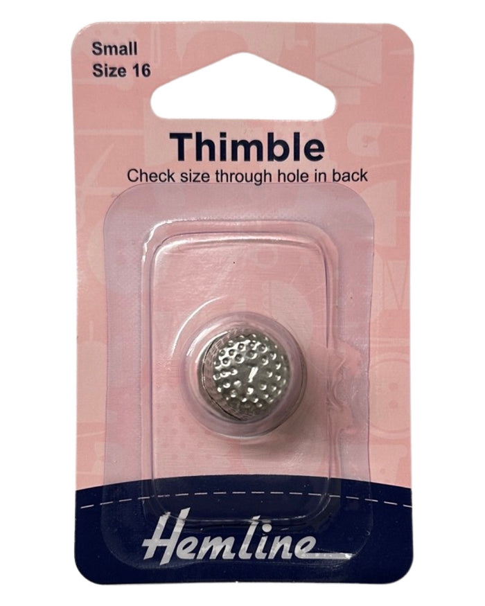 Hemline Thimble: Metal - Thimbles