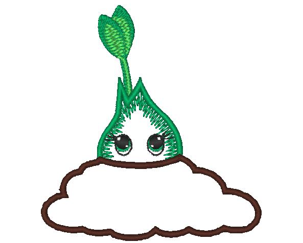 Home Grown Applique [4x4] 11098 Machine Embroidery Designs