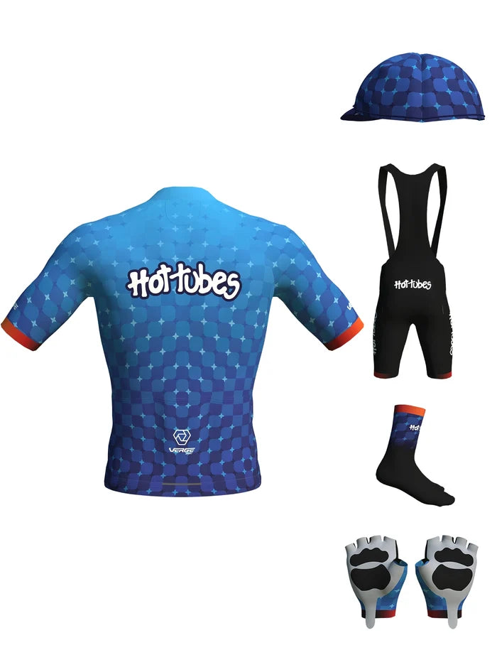 HOT TUBES KIT - JERSEY, BIBS, CAP, GLOVES AND SOCKS - MEN