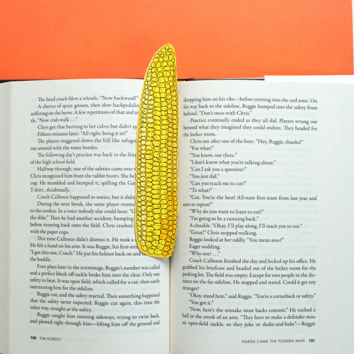 Humdrum Paper Die-Cut Bookmark Ear of Corn