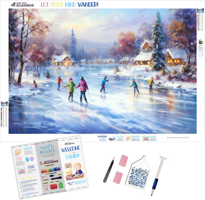 Ice Skating Children