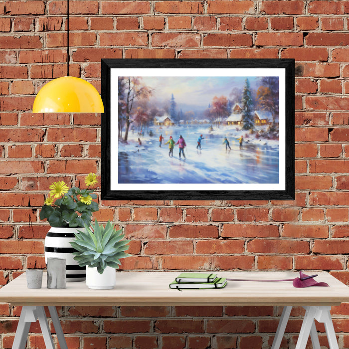 Ice Skating Children