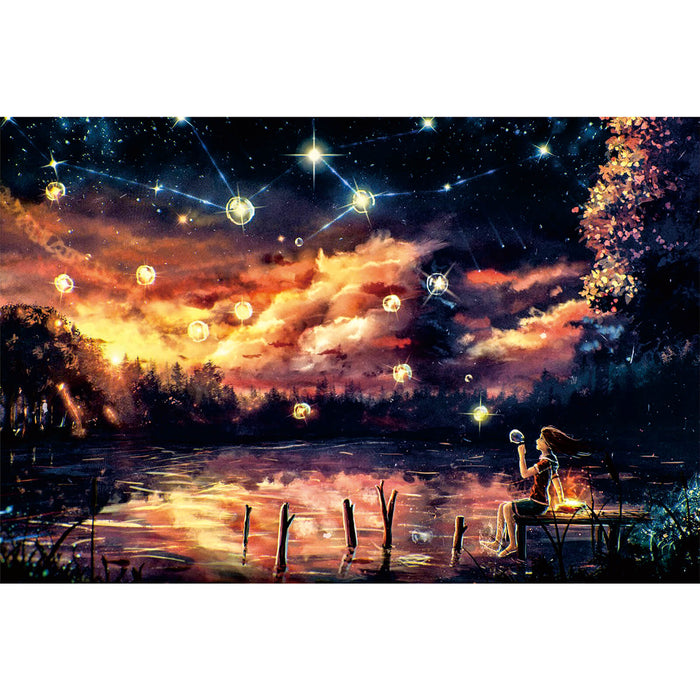 Ingooood Wooden Jigsaw Puzzle 1000 Piece - Bubble Blessing - Ingooood jigsaw puzzle 1000 piece