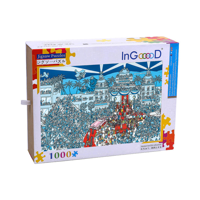 Ingooood Wooden Jigsaw Puzzle 1000 Piece - Celebration - Ingooood jigsaw puzzle 1000 piece
