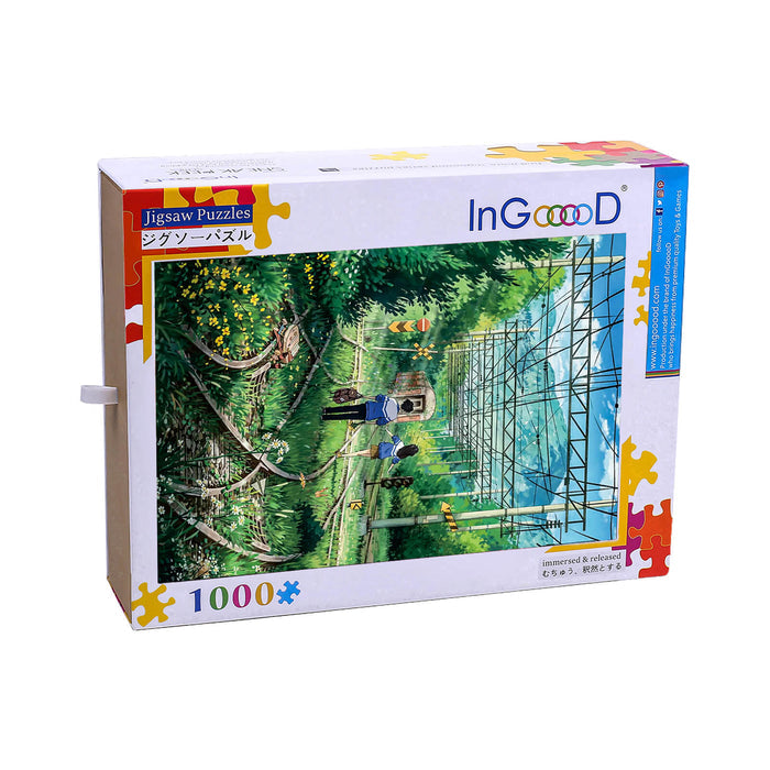 Ingooood Wooden Jigsaw Puzzle 1000 Piece - Just Walk With You - Ingooood jigsaw puzzle 1000 piece