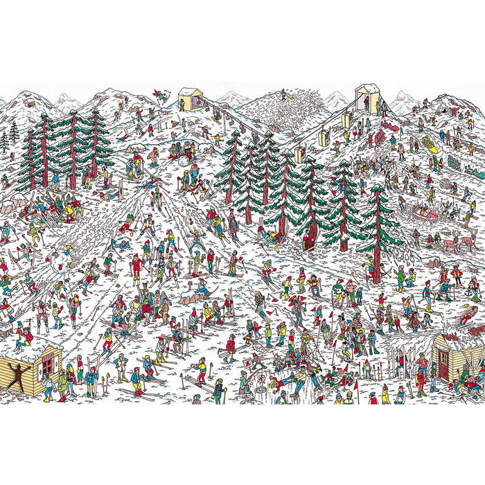 Ingooood Wooden Jigsaw Puzzle 1000 Piece - Ski facility - Ingooood jigsaw puzzle 1000 piece