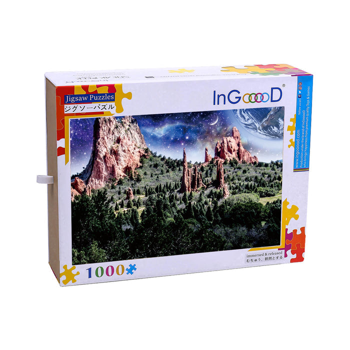 Ingooood Wooden Jigsaw Puzzle 1000 Piece - The closest mountain to the earth - Ingooood jigsaw puzzle 1000 piece
