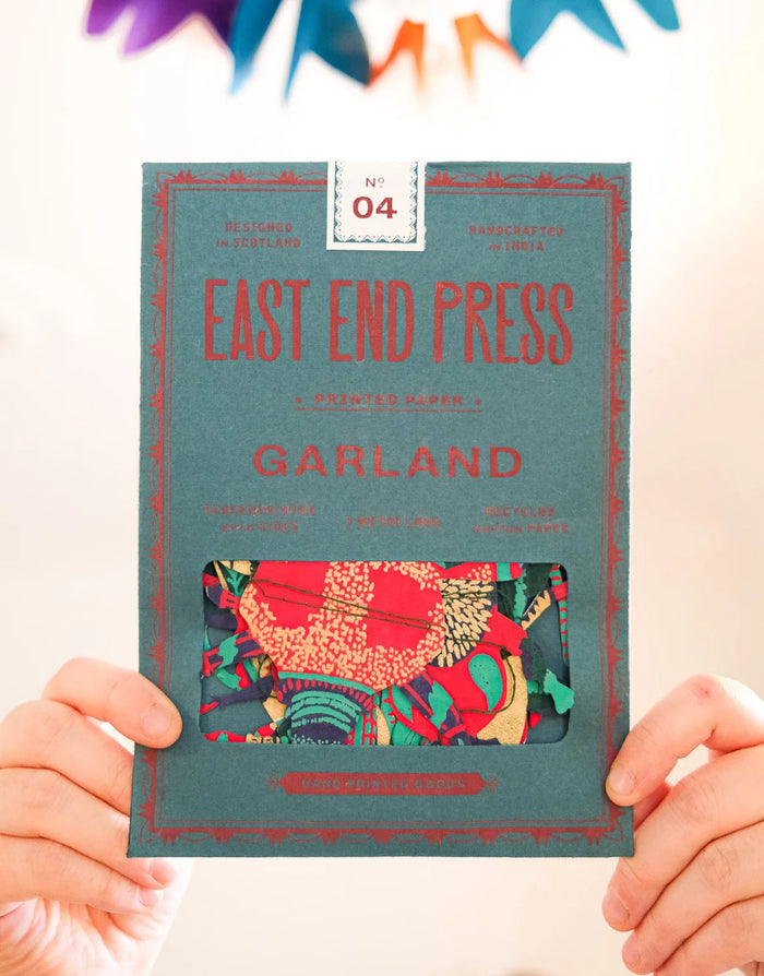 Insect Hand Printed Paper Garland No.04, East End Press