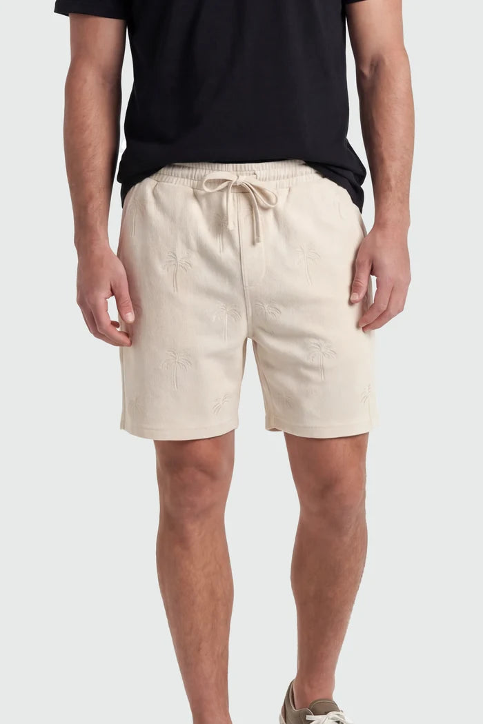Island Stitch Short Shorts - Back