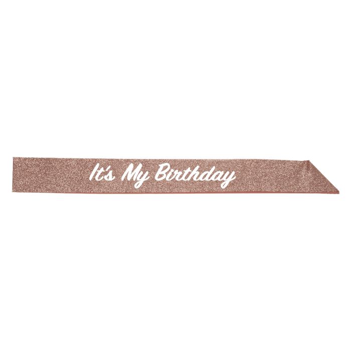 It's My Birthday Sash
