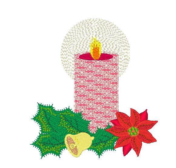 Jacobean Candles [5x7] # 10845