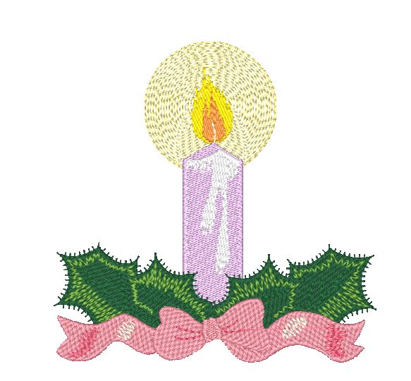 Jacobean Candles [5x7] # 10845