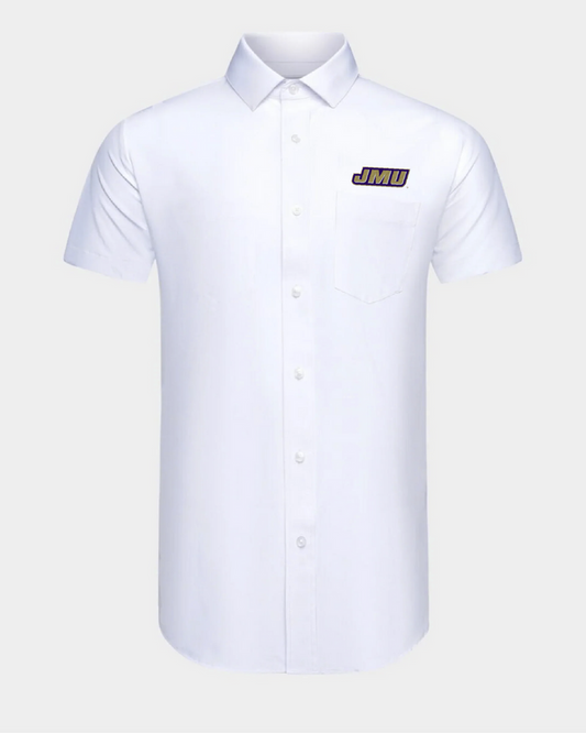 James Madison Phenom Classic White Short Sleeve Dress Shirt