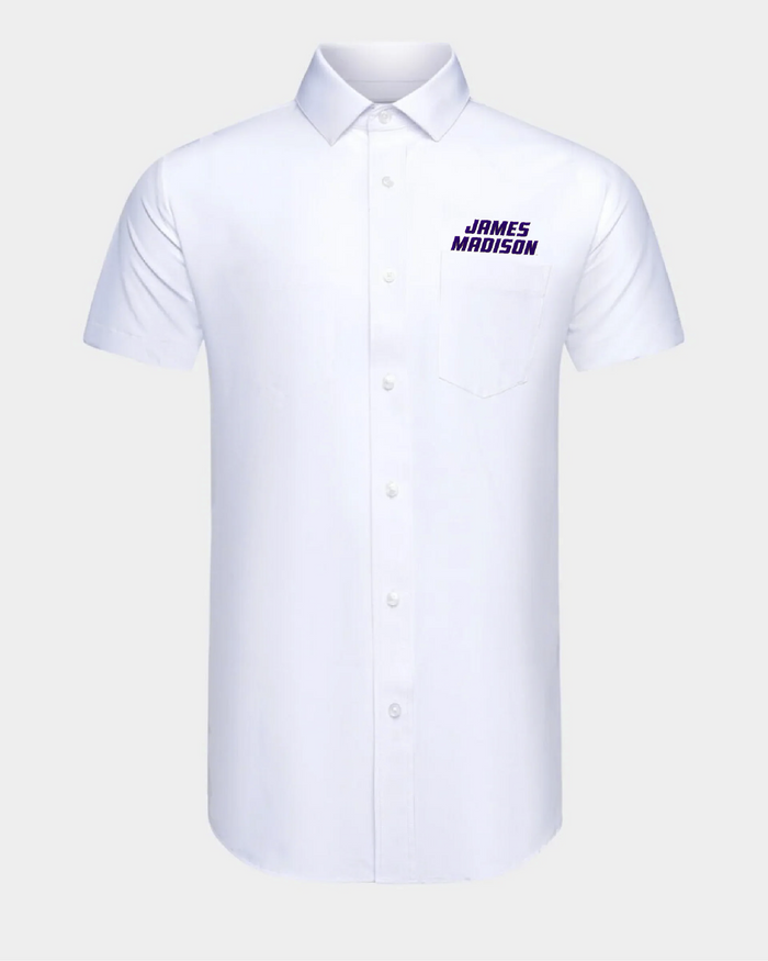 James Madison Phenom Classic White Short Sleeve Dress Shirt