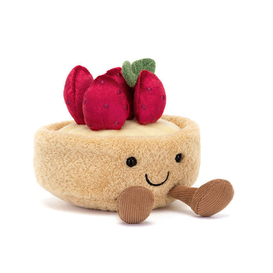 JellyCat Fleurette Tarte Aux Fraises Amuseables
