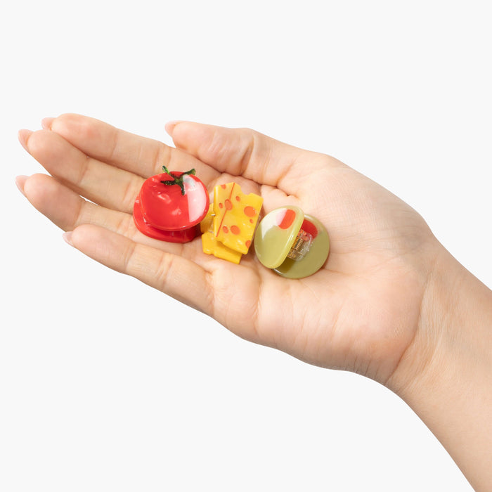 Jenny Lemons Micro Snack Board Hair Claw Clip Set